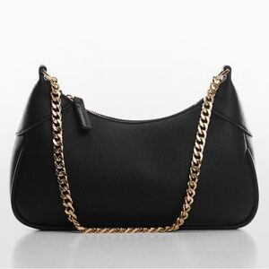 Mango crossbody bag with chain